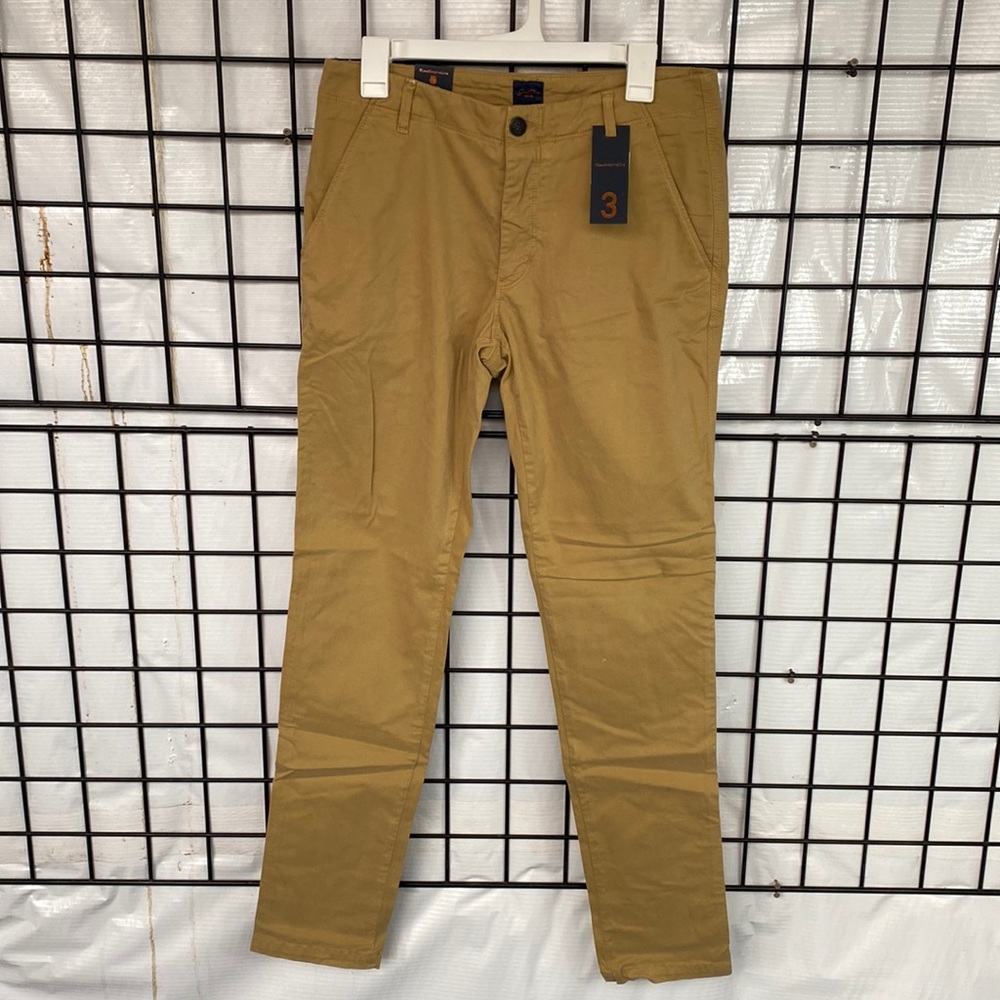 Good Man Brand Star Chino Pro Stretch Twill Size 32 Khaki